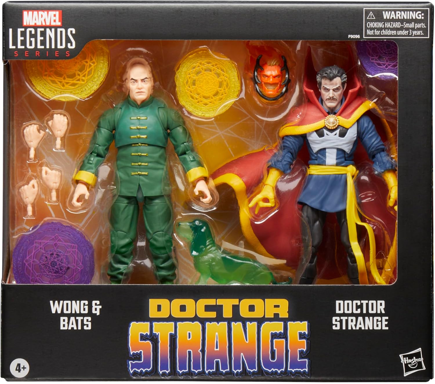 Marvel Legends Doctor Strange Wong & Bats Doctor Strange 6-Inch Action Figure 2-Packの画像