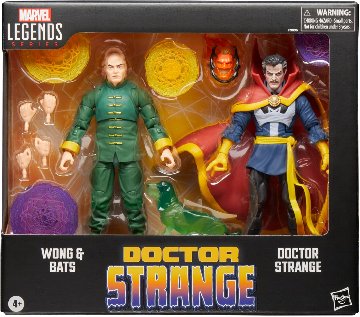 Marvel Legends Doctor Strange Wong & Bats Doctor Strange 6-Inch Action Figure 2-Packの画像