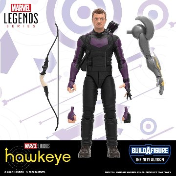 Marvel Legends BAF Infinity Ultron Hawkeye 6-Inch Action Figure 正規品の画像