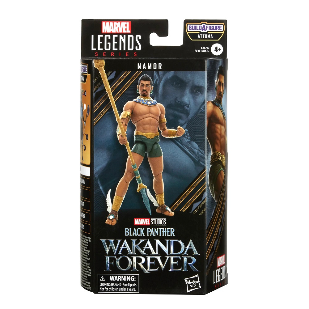 Marvel Legends BAF Attuma BPWF Namor 6-Inch Action Figure 正規品の画像