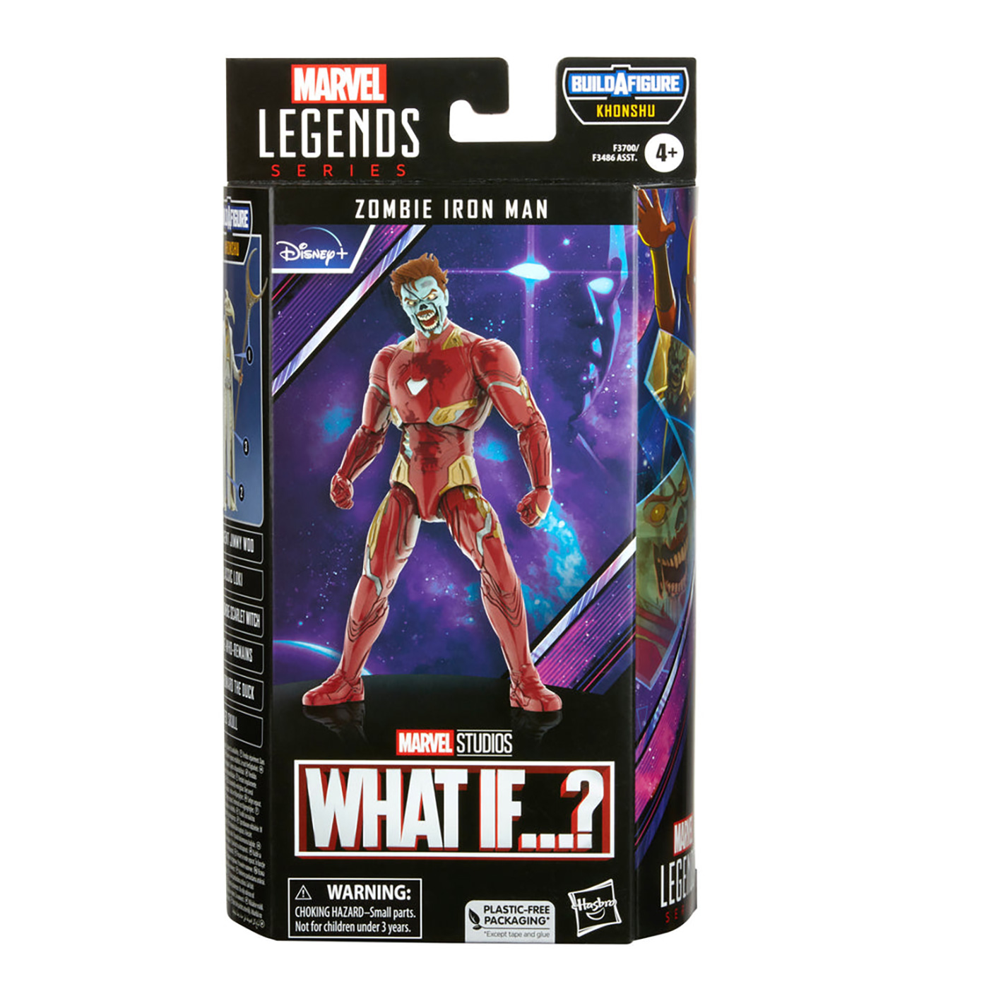 Marvel Legends BAF Khonshu WI Zombie Iron Man 6-Inch Action Figure 正規品の画像