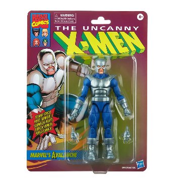 Marvel Legends Classic X-Men Series Avalanche Comic 6-Inch Action Figure 正規品の画像