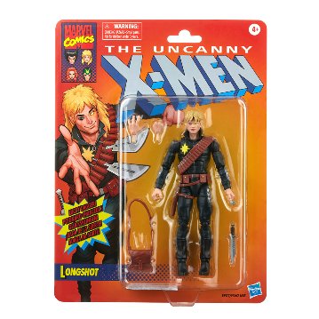 Marvel Legends Classic X-Men Series Longshot Comic 6-Inch Action Figure 正規品の画像