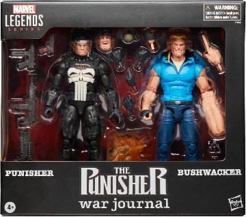 Marvel Legends The Punisher War Journal Punisher and Bushwacker 6-Inch Action Figure 2-Packの画像