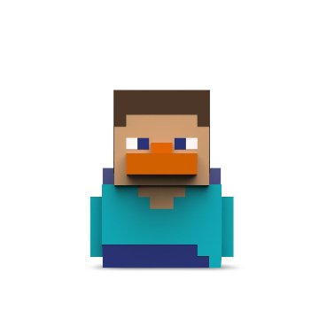 Mini TUBBZ Minecraft Steveの画像