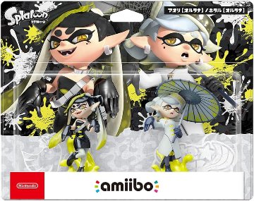 amiibo シオカラーズセット[アオリ【オルタナ】／ホタル【オルタナ】]（スプラトゥーンシリーズ）の画像