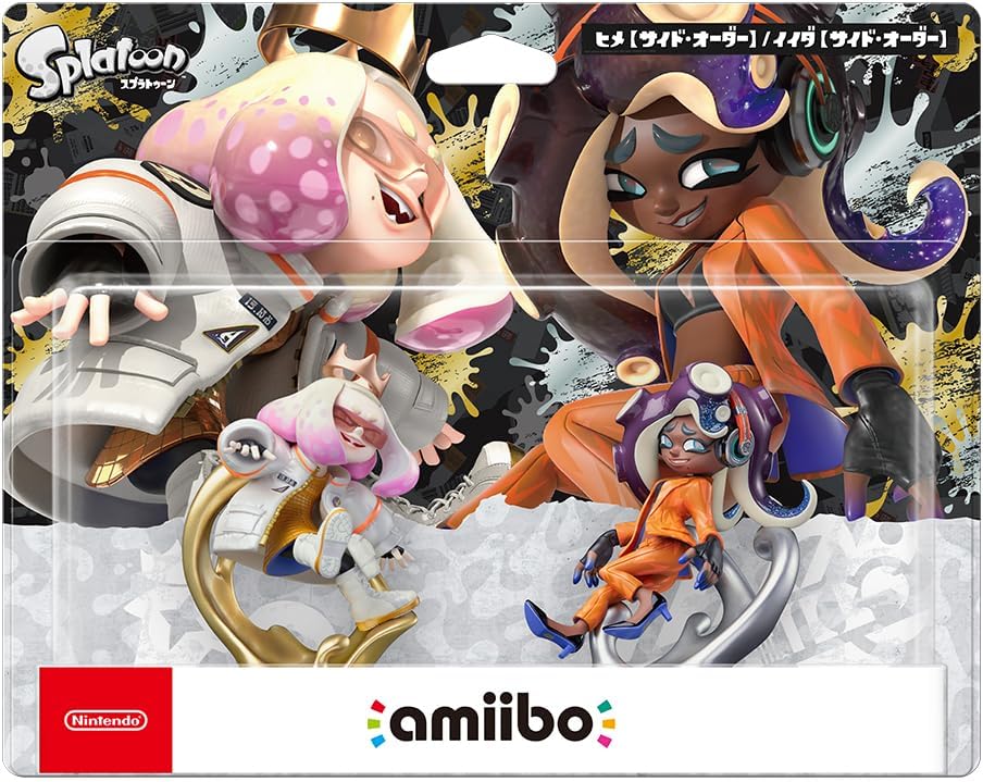 amiibo テンタクルズセット[ヒメ【サイド・オーダー】／イイダ【サイド・オーダー】]（スプラトゥーンシリーズ）の画像