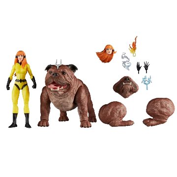 Marvel Legends Inhumans Marvel's Crystal and Lockjaw 6-Inch Action Figure 2-Packの画像