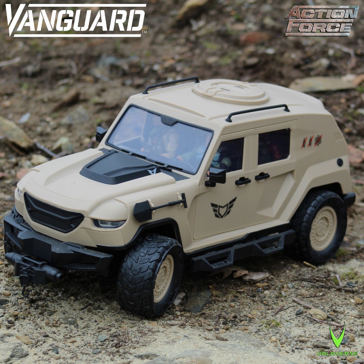 Valaverse Vanguard Vehicle Desert Tan 1/12 Scaleの画像