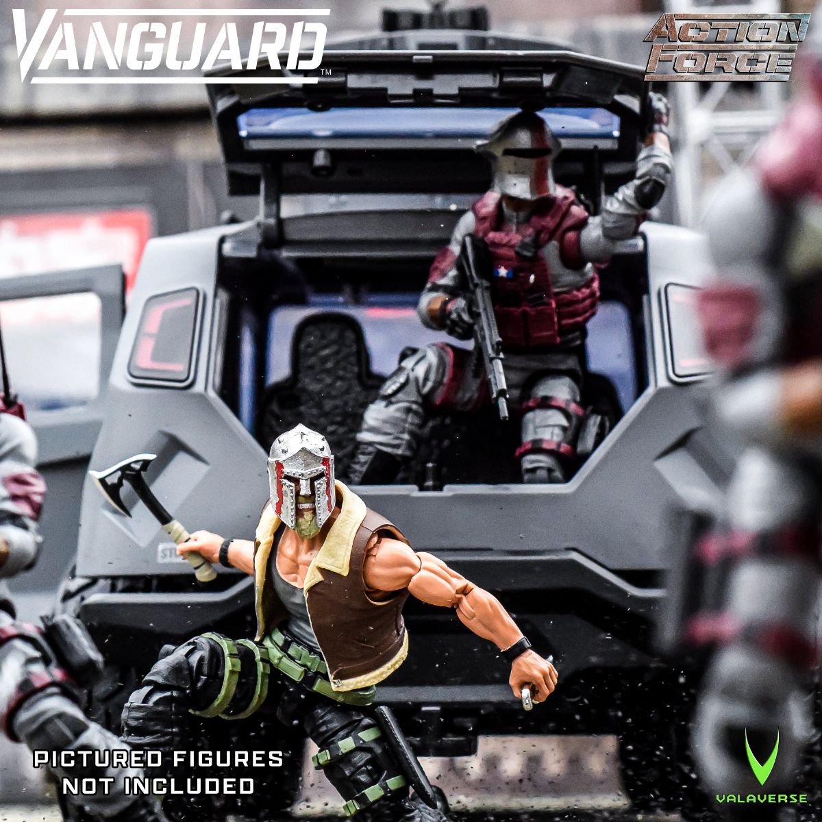 Valaverse Vanguard Vehicle Stealth Grey 1/12 Scaleの画像