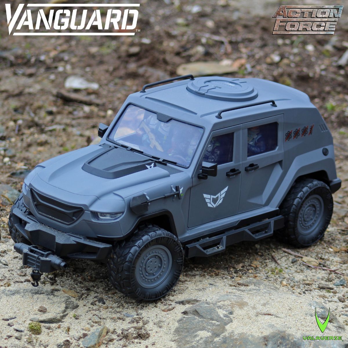 Valaverse Vanguard Vehicle Stealth Grey 1/12 Scaleの画像