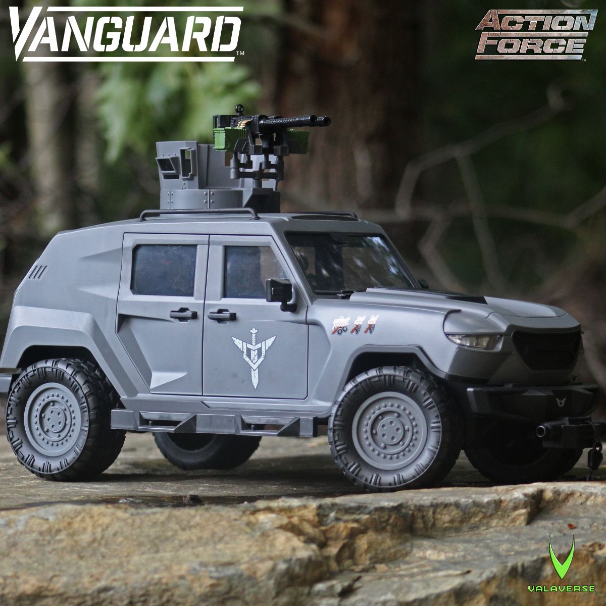 Valaverse Vanguard Vehicle Stealth Grey 1/12 Scaleの画像