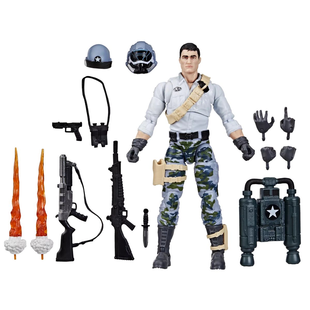 G.I. Joe Classified Series Edward "Starduster" Skylar(136) 6-Inch Action Figureの画像