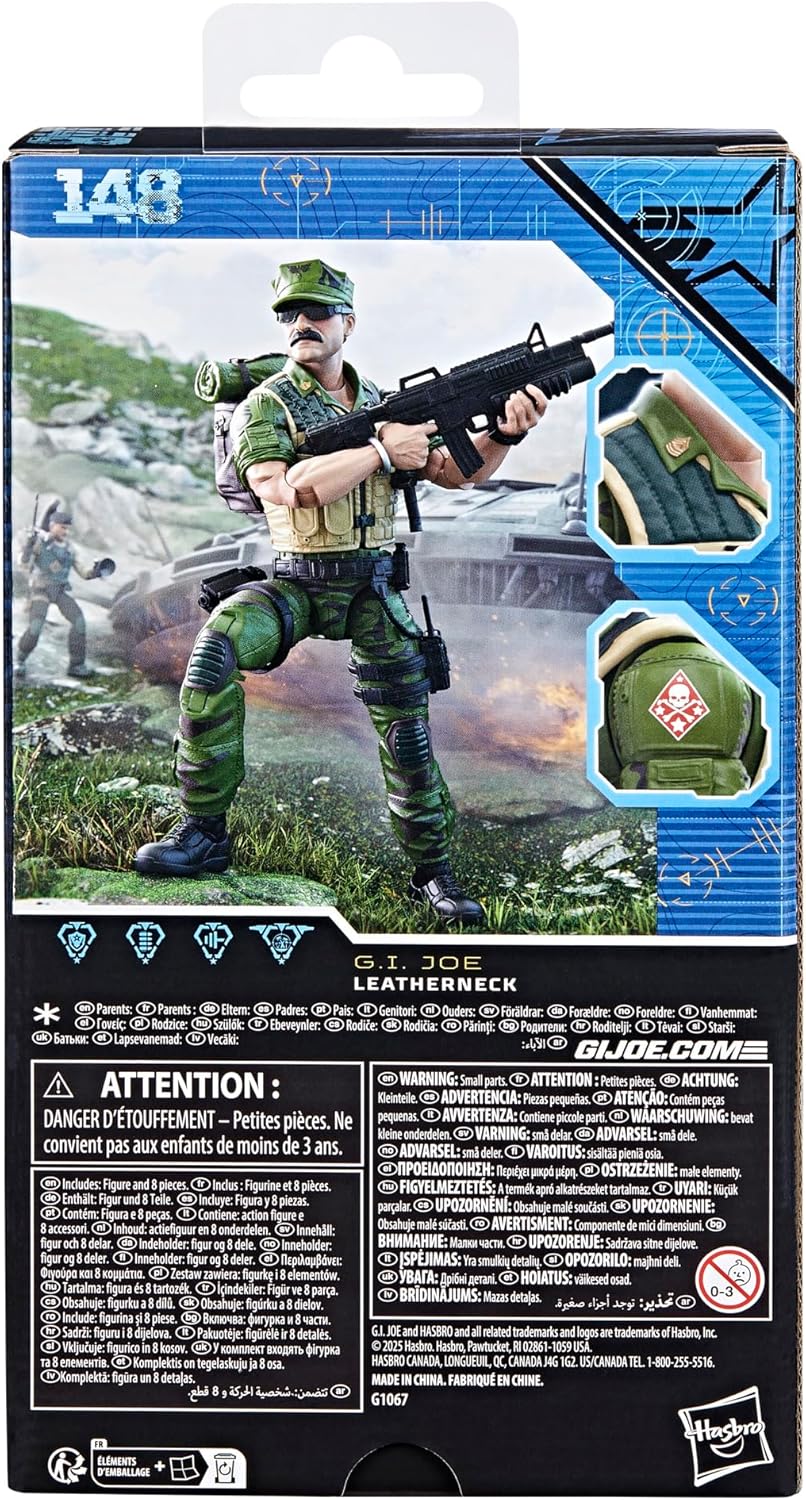 G.I. Joe Classified Series Leatherneck(148) 6-Inch Action Figureの画像