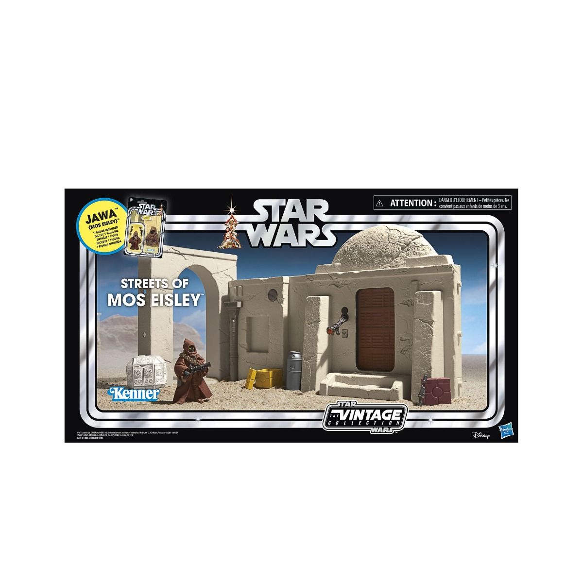 Star Wars TVC Streets of Mos Eisley Playset 3 3/4-Inch Action Figureの画像