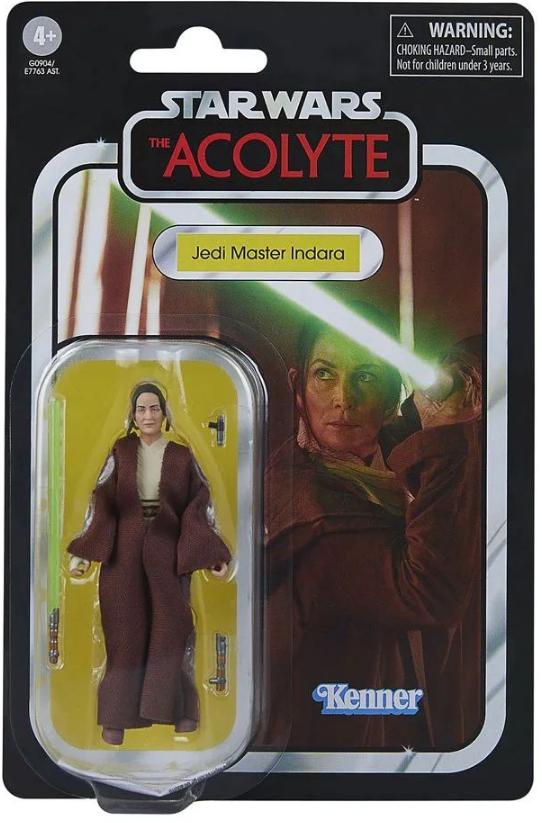 Star Wars TVC the Acolyte Jedi Master Indora 3 3/4-Inch Action Figure E77635L0Tの画像