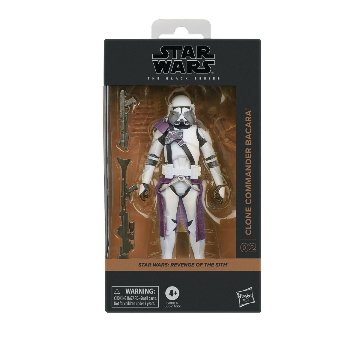 Star Wars TBS RotS Clone Commander Bacara 6-Inch Action Figureの画像