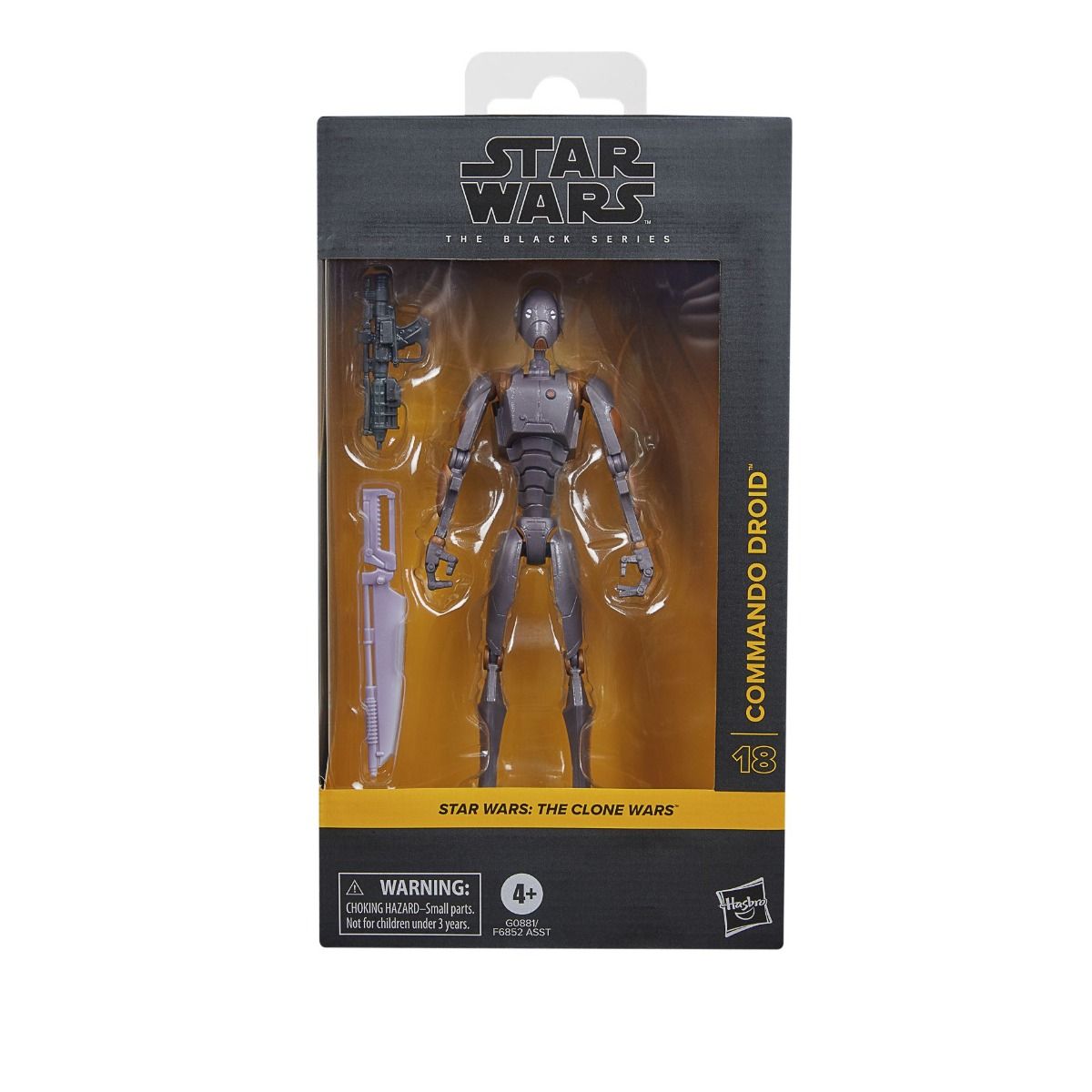 Star Wars TBS Clone Wars Commando Droid 6-Inch Action Figureの画像