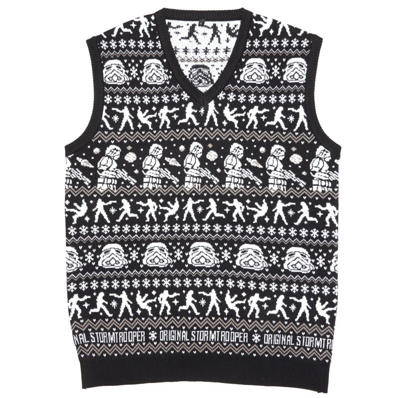 Original Stormtrooper Christmas Knitted Vest Topの画像