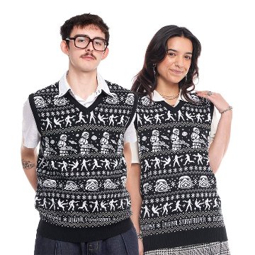 Original Stormtrooper Christmas Knitted Vest Topの画像