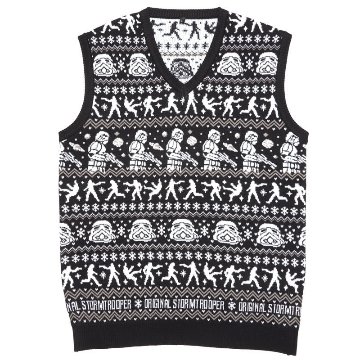 Original Stormtrooper Christmas Knitted Vest Topの画像