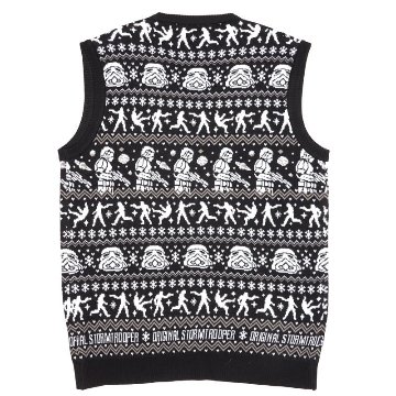 Original Stormtrooper Christmas Knitted Vest Topの画像