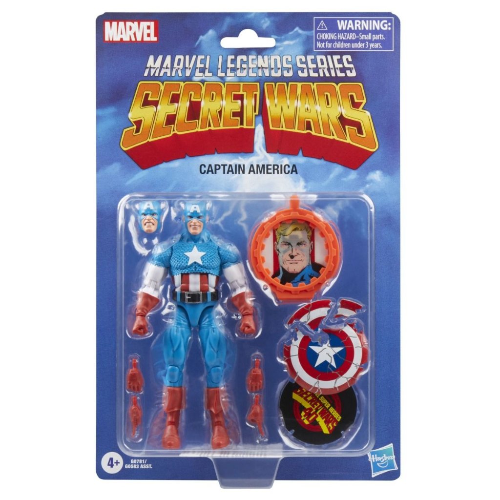 Marvel Legends Secret Wars Captain America 6-Inch Action Figureの画像