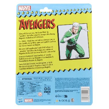 Marvel Legends Retro Avengers Comics Quicksilver 6-Inch Action Figureの画像