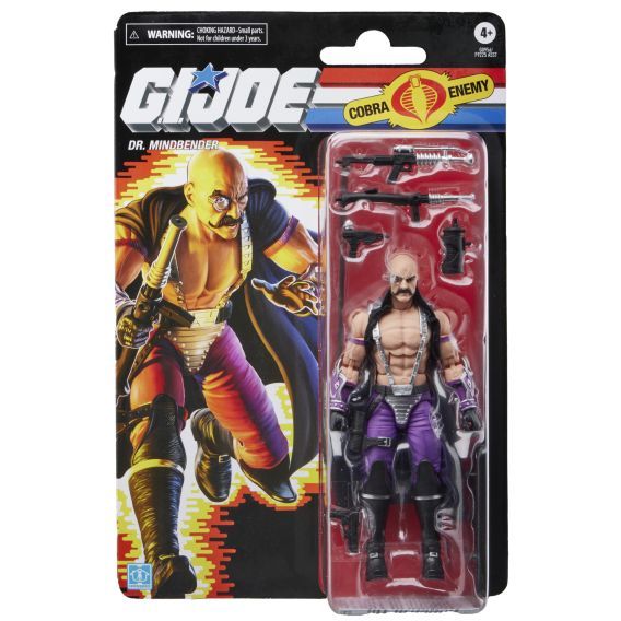 G.I. Joe Classified Series Retro Cardback Dr. Mindbender 6-Inch Action Figureの画像