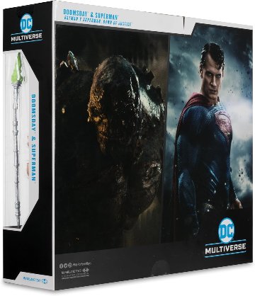 McFarlane DC Multiverse Doomsday & Superman (Batman V Superman: Dawn of Justice) 2-Packの画像