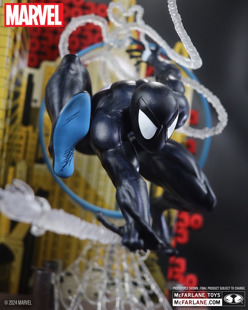 マクファーレントイズ McFarlane マーベルコレクション Spider-Man(Symbiote Suit)(The Amazing Spider-Man #300)の画像