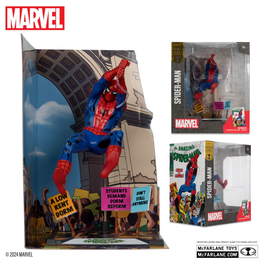 McFarlane Marvel Collection Spider-Man(The Amazing Spider-Man #68)の画像