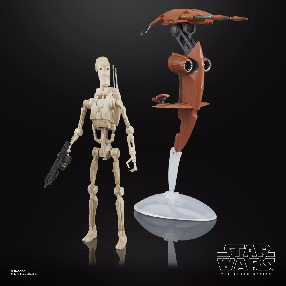 Star Wars TBS tPM STAP & Battle Droid 6-Inch Action Figureの画像