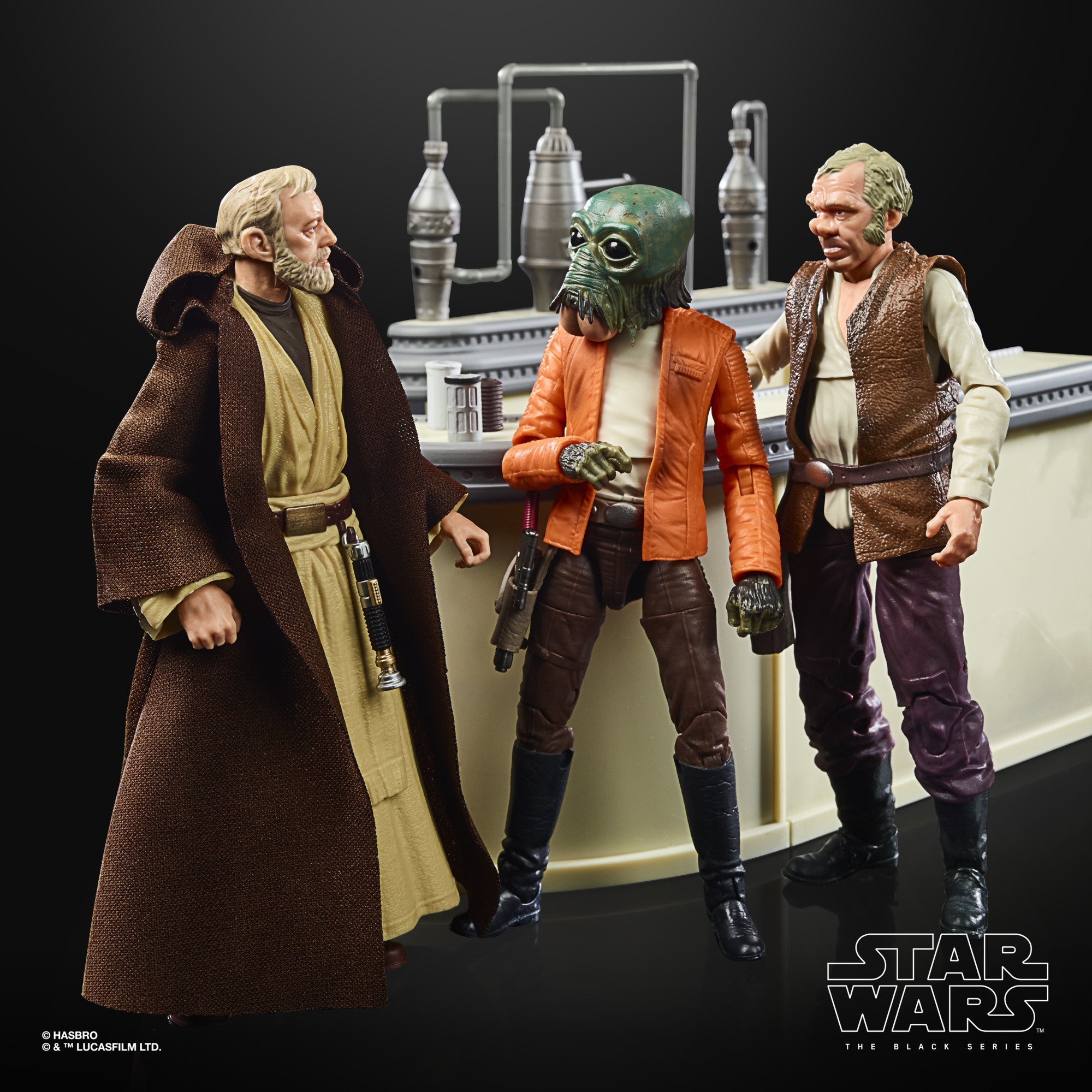 Star Wars TBS The Power of the Force Cantina Showdown 6-Inch Action Figure画像