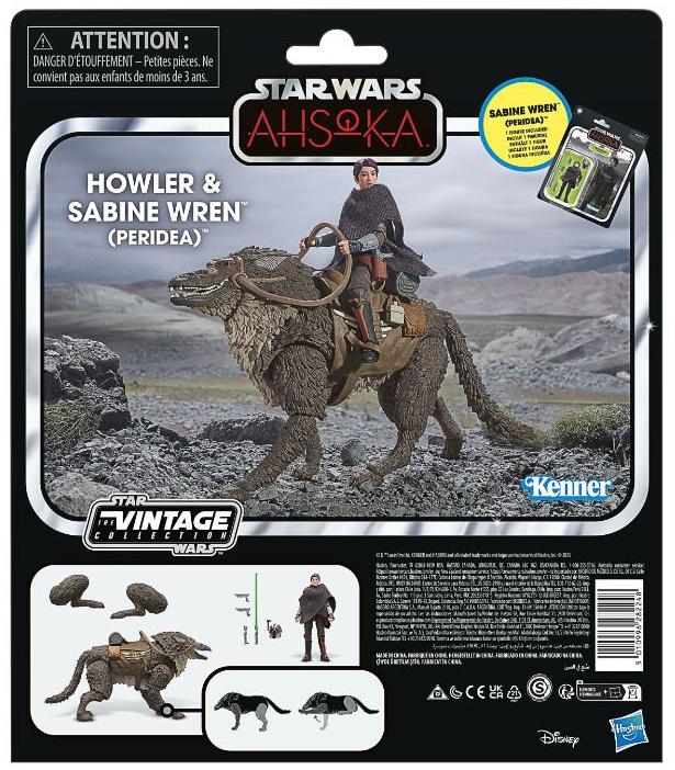 Star Wars TVC SWAh Howler & Sabine Wren(Peridea) 3 3/4-Inch Action Figureの画像