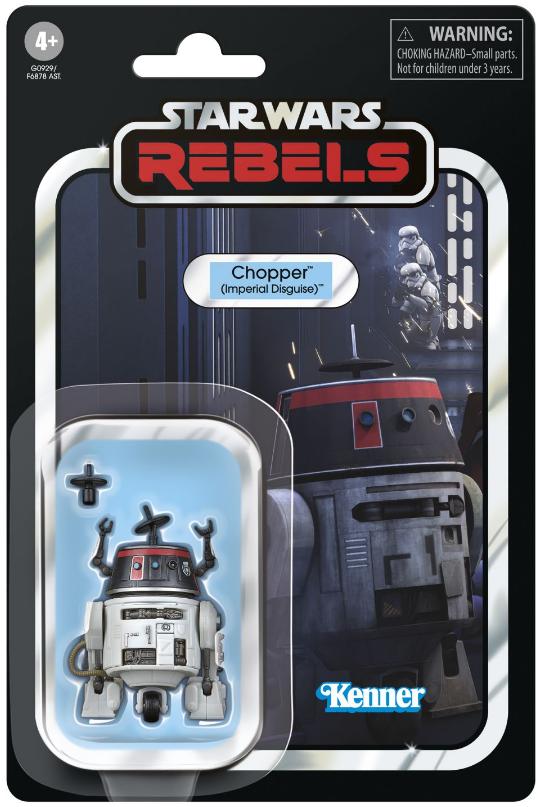 Star Wars TVC SWRebels Chopper(Imperial Disguise) 3 3/4-Inch Action Figure F68785M8Dの画像