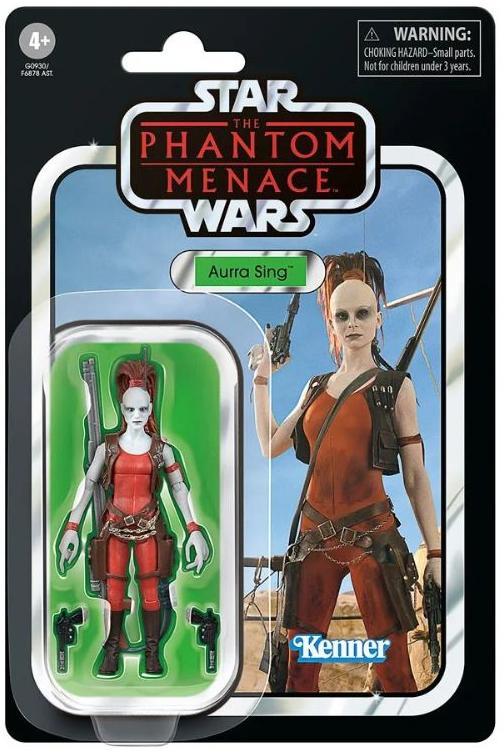 Star Wars TVC tPM Aurra Sing 3 3/4-Inch Action Figure F68785M8Dの画像