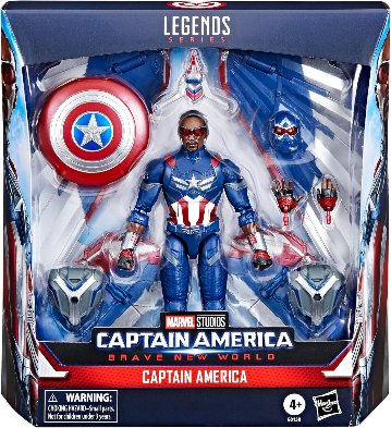 Marvel Legends Captain America Brave New World Captain America 6-Inch Action Figureの画像