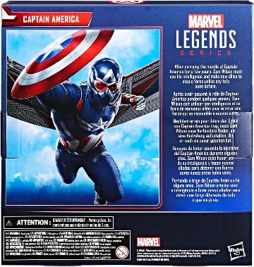 Marvel Legends Captain America Brave New World Captain America 6-Inch Action Figureの画像