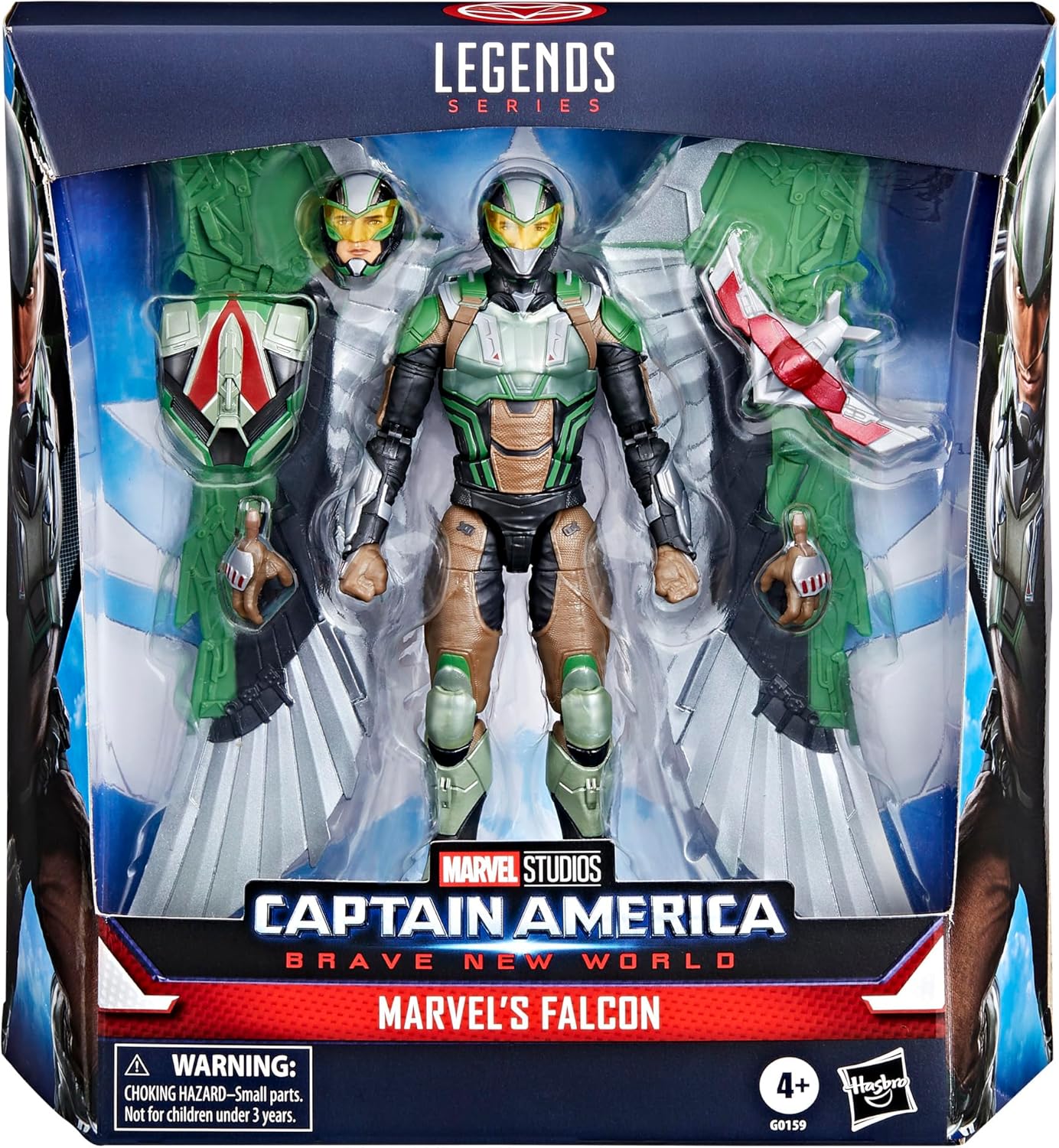 Marvel Legends Captain America Brave New World Marvel's Falcon 6-Inch Action Figureの画像