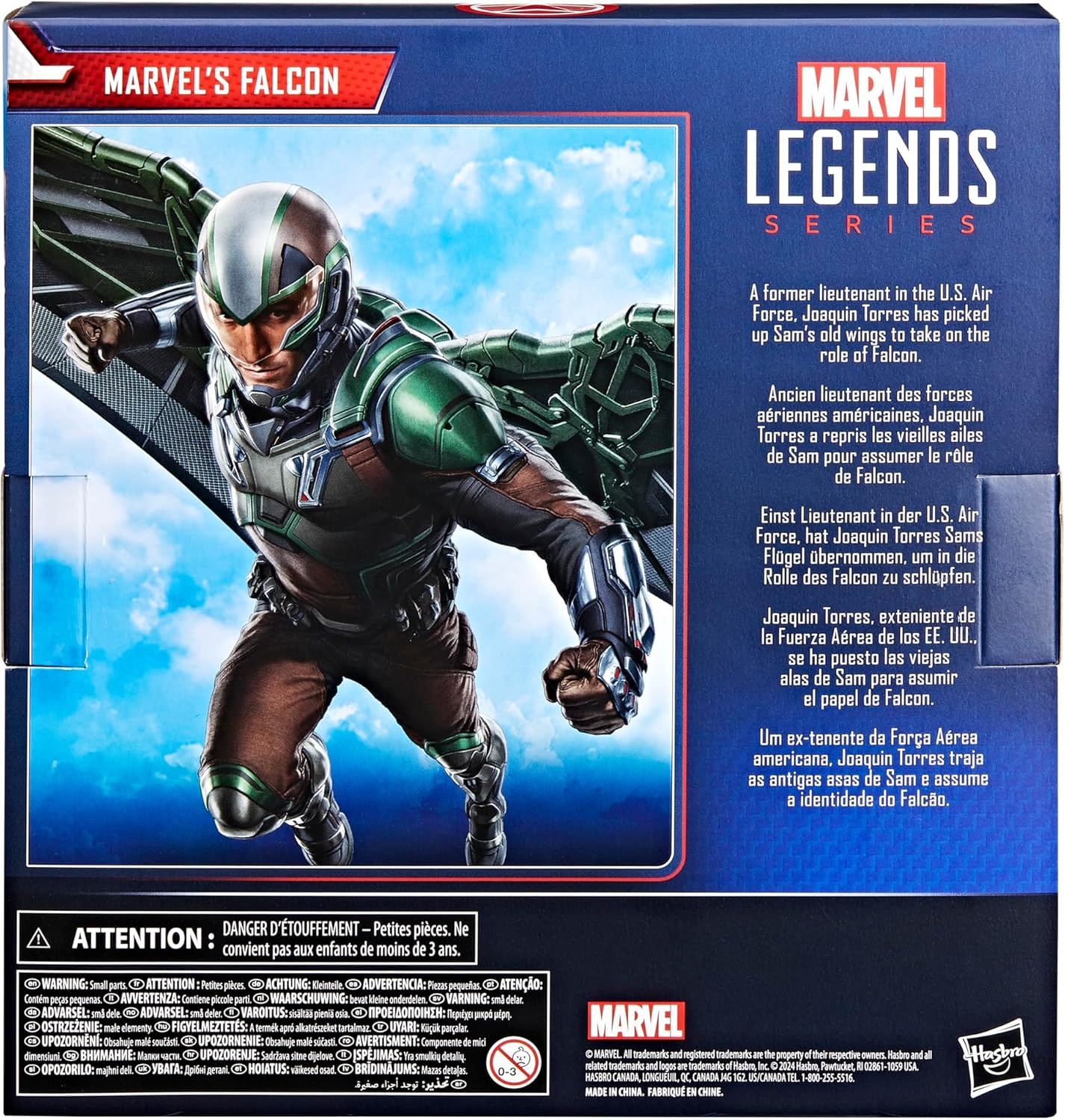 Marvel Legends Captain America Brave New World Marvel's Falcon 6-Inch Action Figureの画像