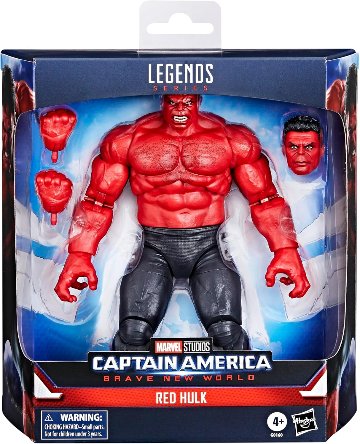 Marvel Legends Captain America Brave New World Red Hulk 6-Inch Action Figureの画像