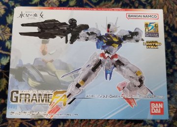 MOBILE SUIT GUNDAM GFRAME FA XVX-016 GUNDAM AERIAL [CLEAR COLOR Ver]の画像