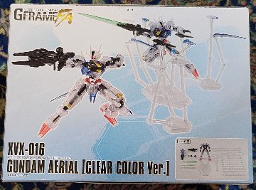 MOBILE SUIT GUNDAM GFRAME FA XVX-016 GUNDAM AERIAL [CLEAR COLOR Ver]の画像