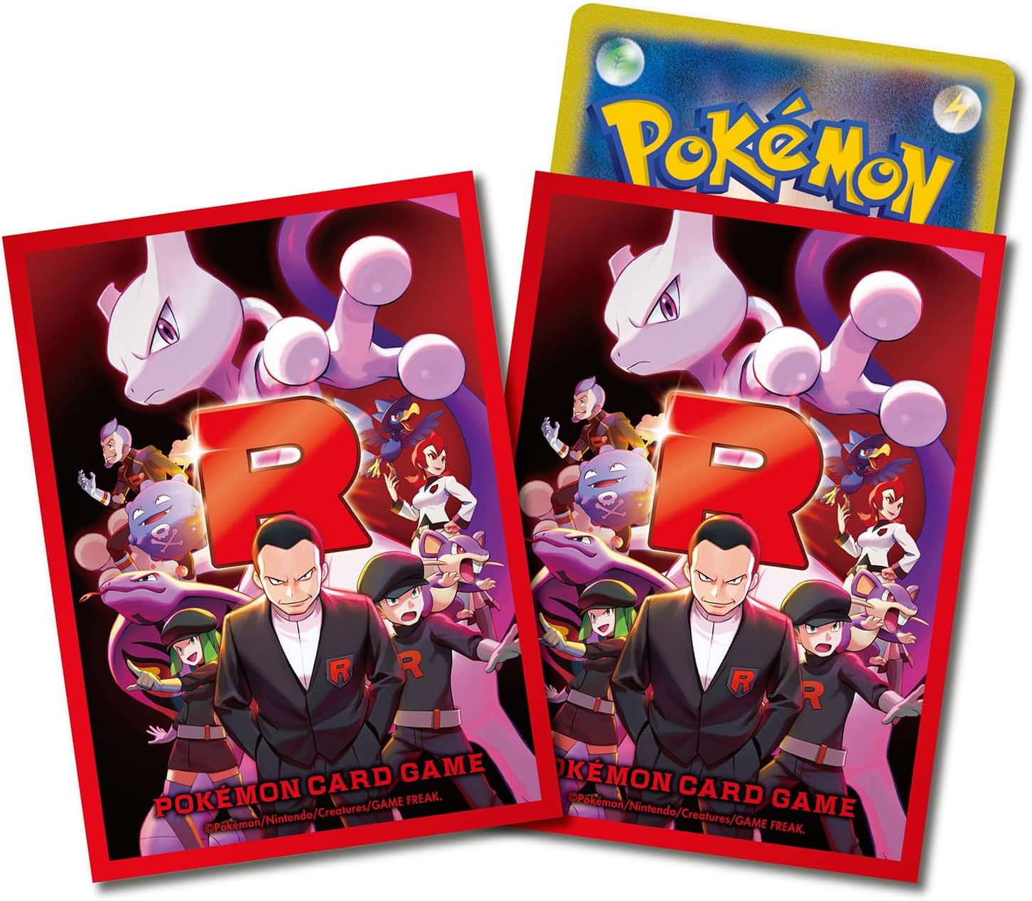 ポケモンカードゲーム デッキシールド ロケット団の栄光の画像