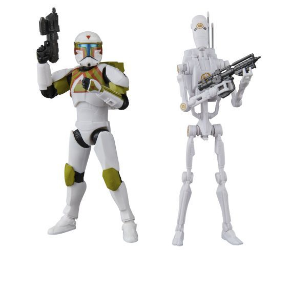 Star Wars TBS SWBFII Clone Commando(Urban Fighter) & B1 Battle Droid(Training) 2-Packの画像