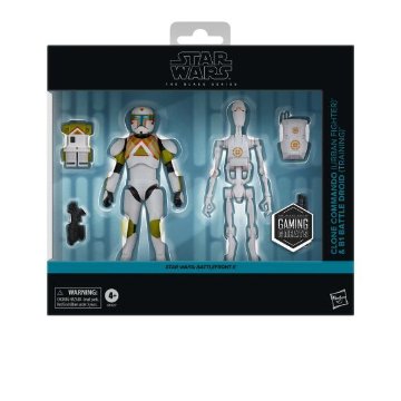 Star Wars TBS SWBFII Clone Commando(Urban Fighter) & B1 Battle Droid(Training) 2-Packの画像