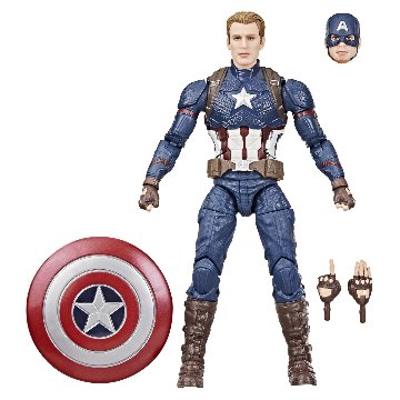 Marvel Legends Marvel Studios Avengers Endgame Captain America 6-Inch Action Figureの画像