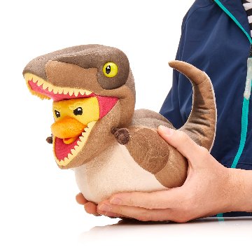 Jurassic Park Velociraptor TUBBZ Plushieの画像