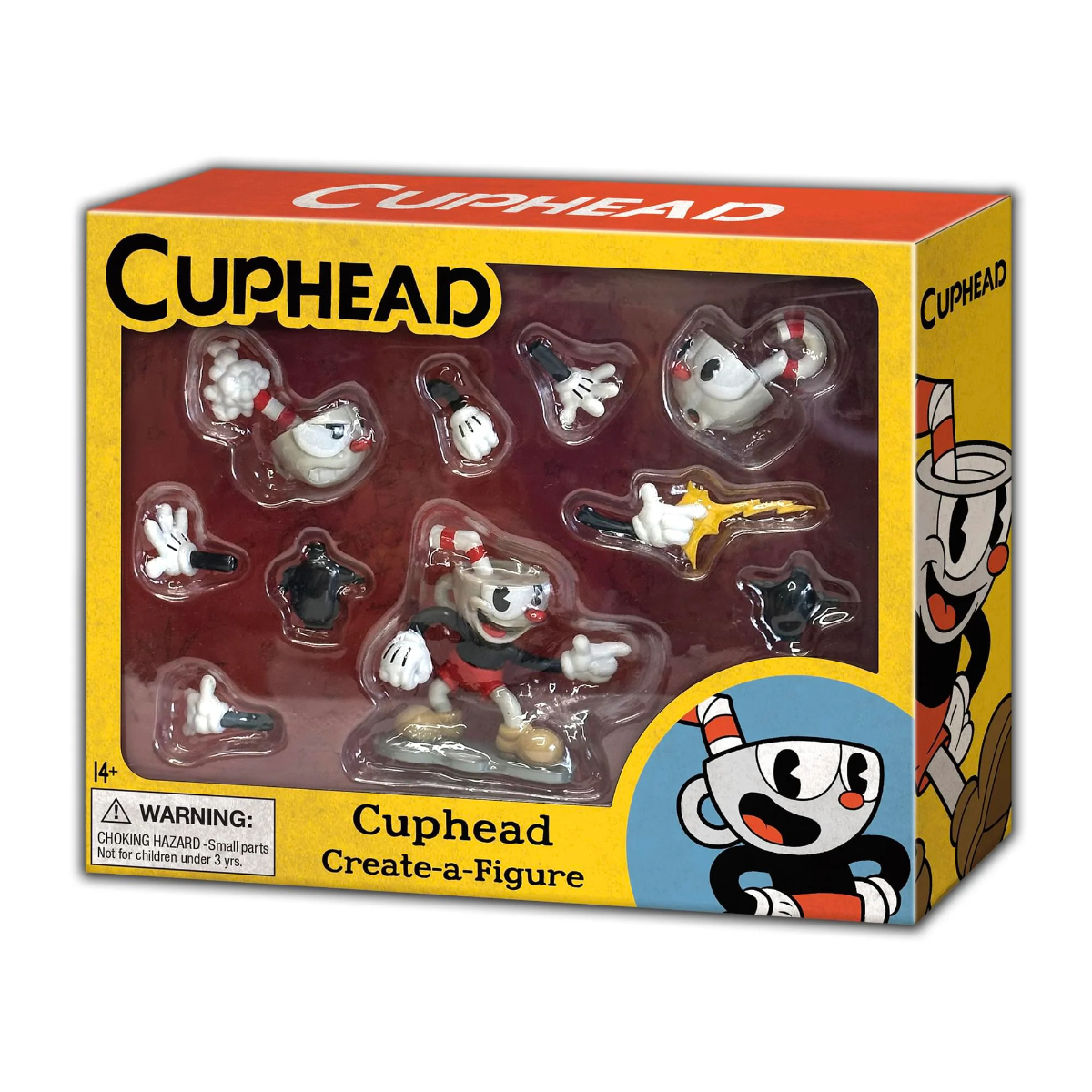 CupHEAD クリエイトミニフィギュア カップヘッド(CupHEAD Create-A-Figure 3" Mini Figure Cuphead)の画像